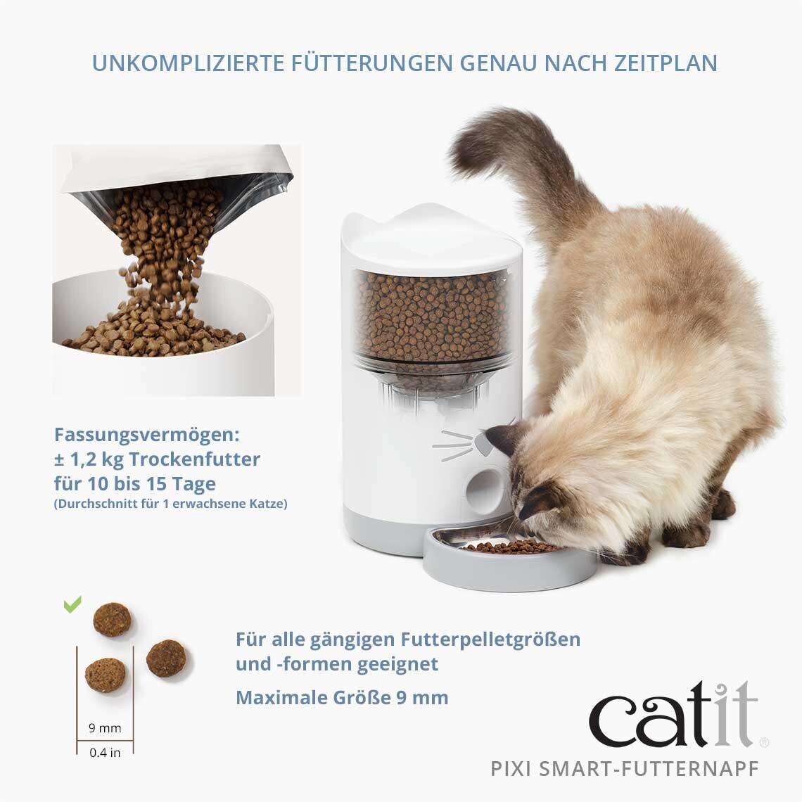Catit Pixi Smart Katzen Futterautomat Bild 3