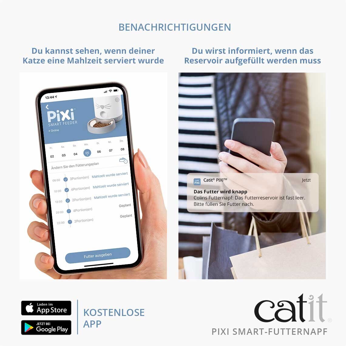 Catit Pixi Smart Katzen Futterautomat Bild 4