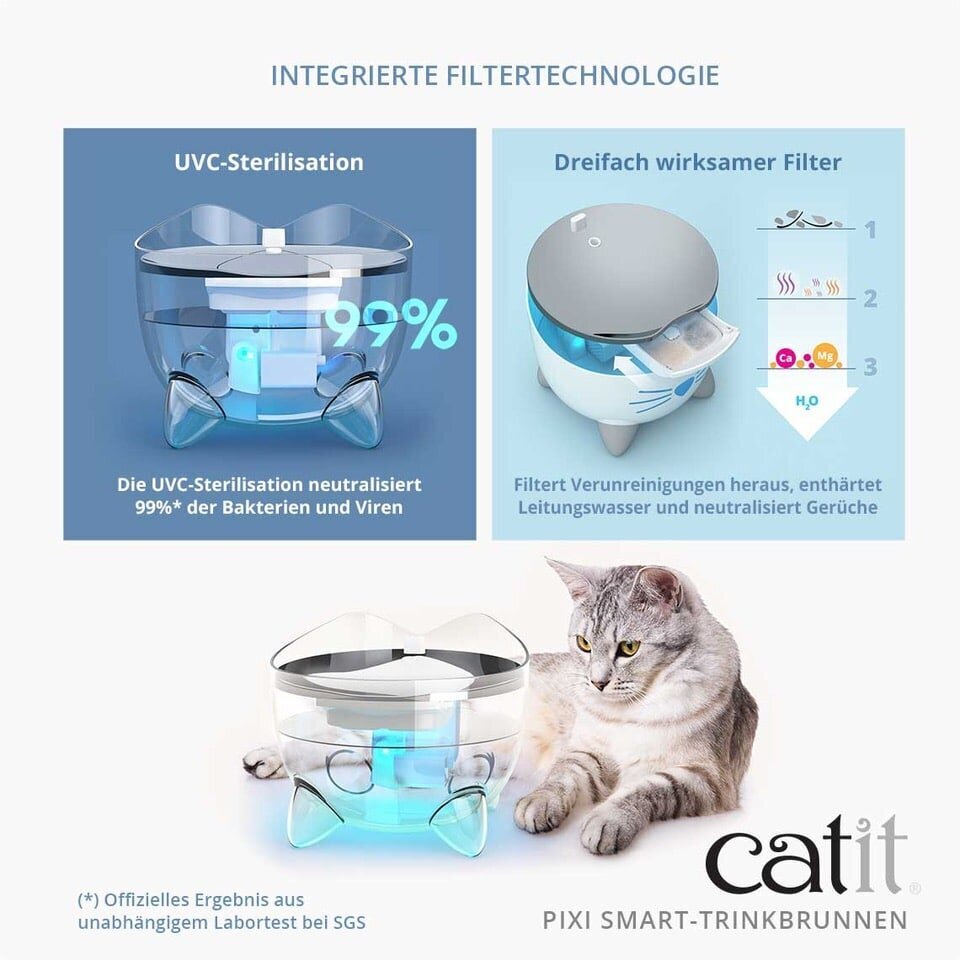 Catit Pixi Smart Trinkbrunnen Bild 5