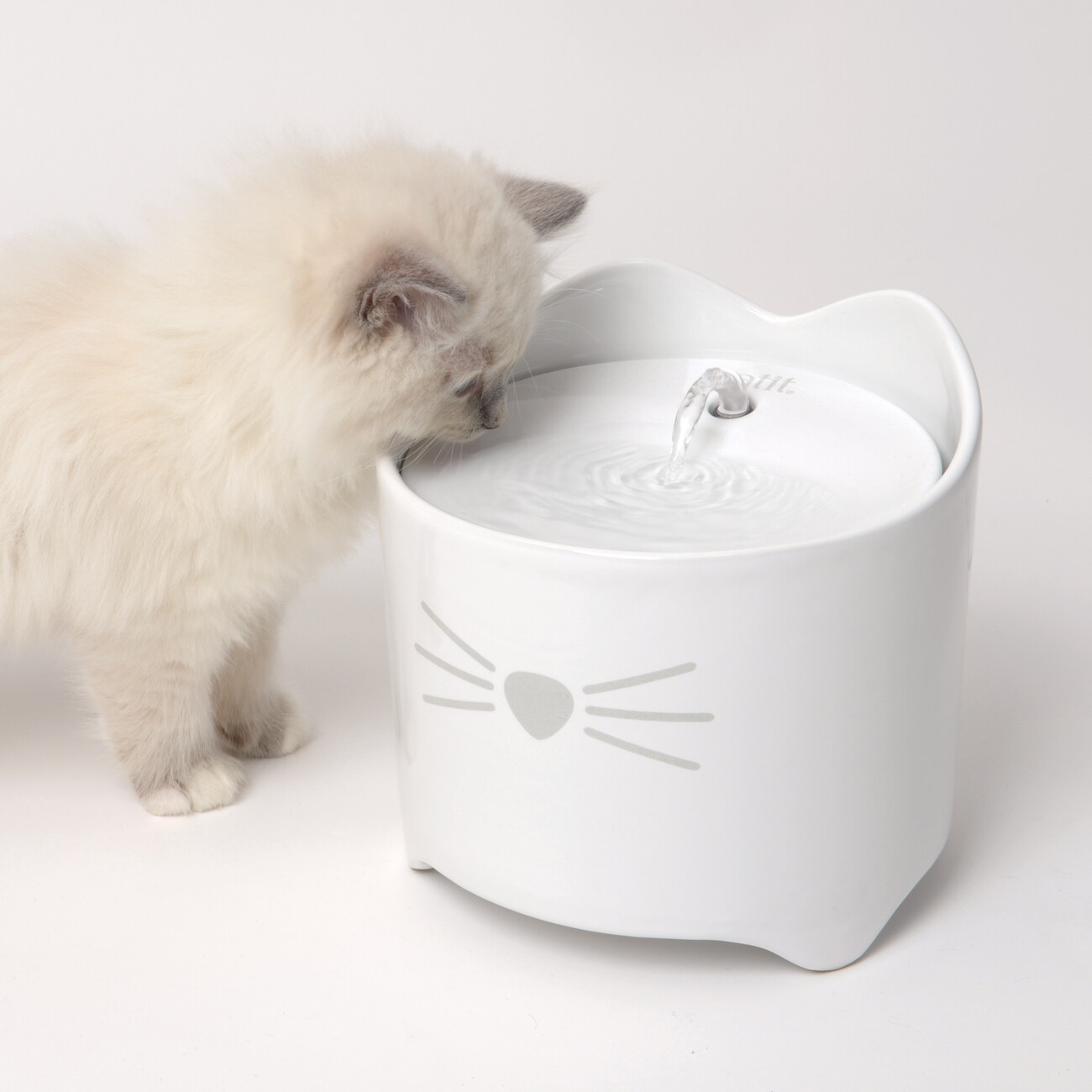 Pixi Trinkbrunnen aus Keramik für Katzen Bild 3