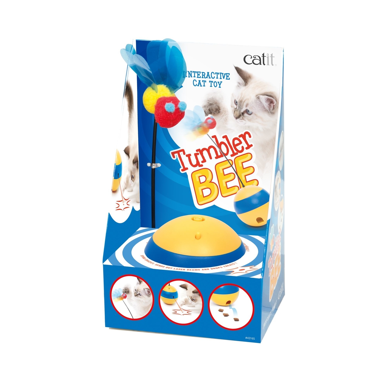 Catit Play 2.0 Tumbler Bee Laserspielzeug Bild 2
