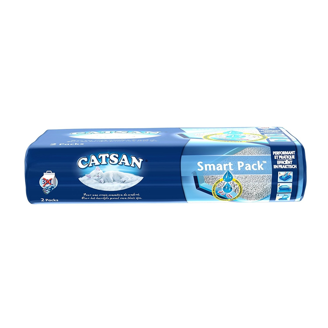 Catsan Smart Pack Einlegepack für Katzentoiletten Bild 2
