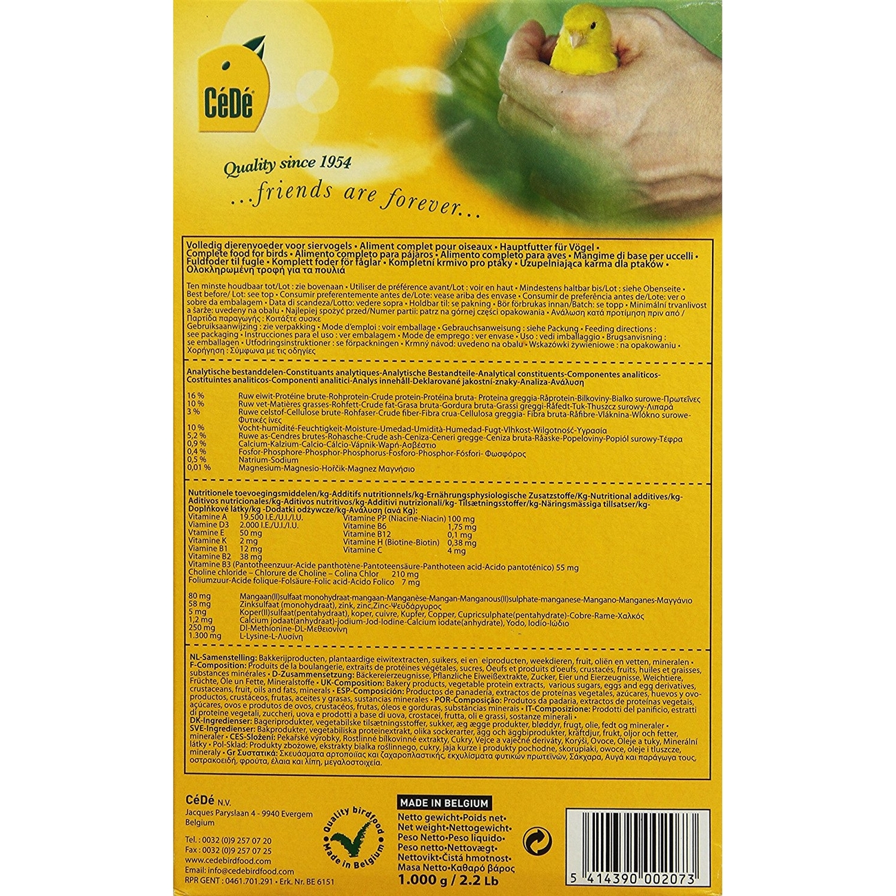 CéDé Vogelfutter Universalfutter Bild 4