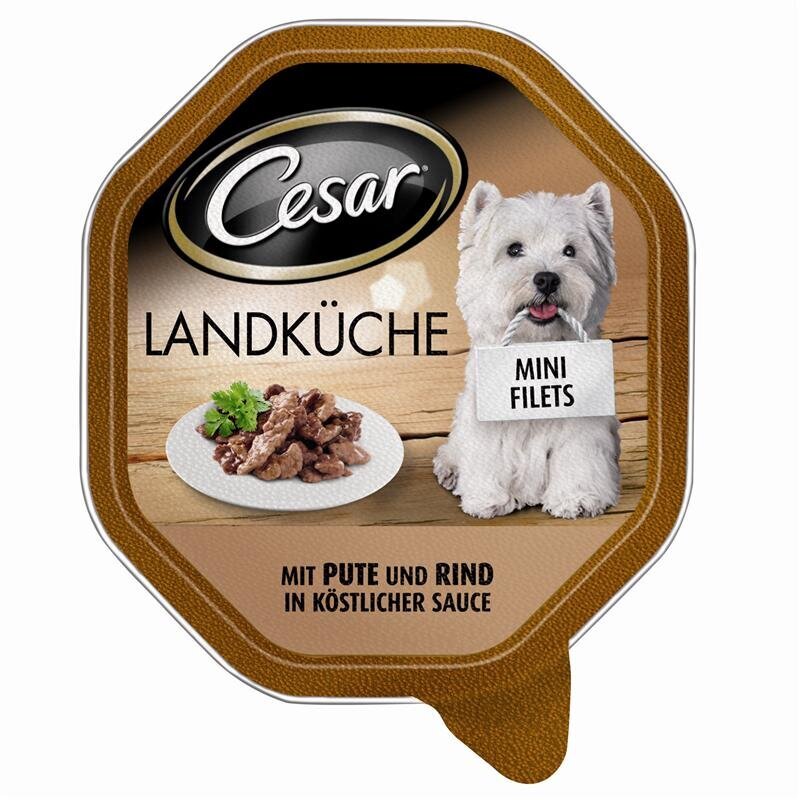 Cesar Schale Landküche Hundefutter Bild 1