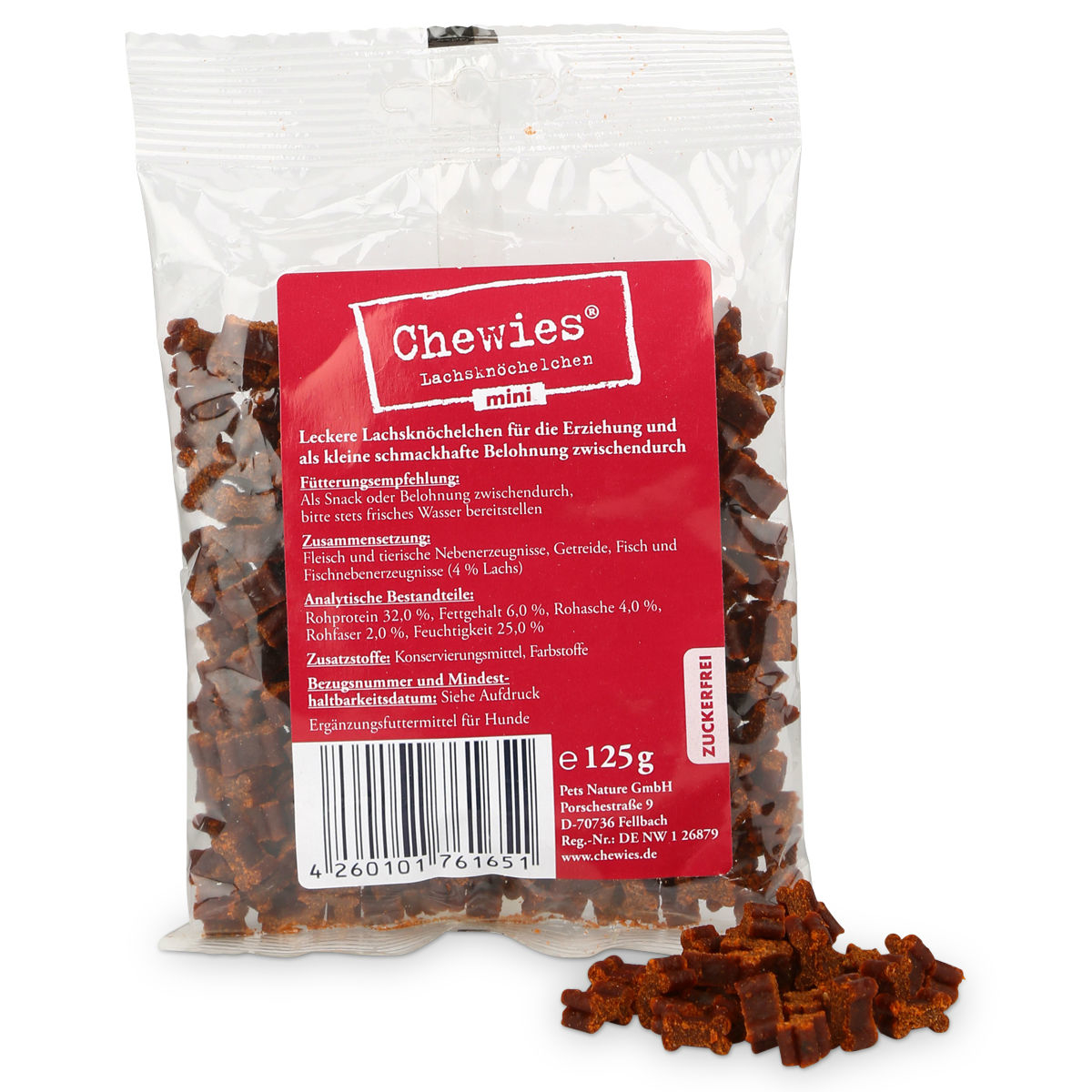 Chewies Mini Training Knöchelchen Hundesnack für kleine Hunde Bild 6