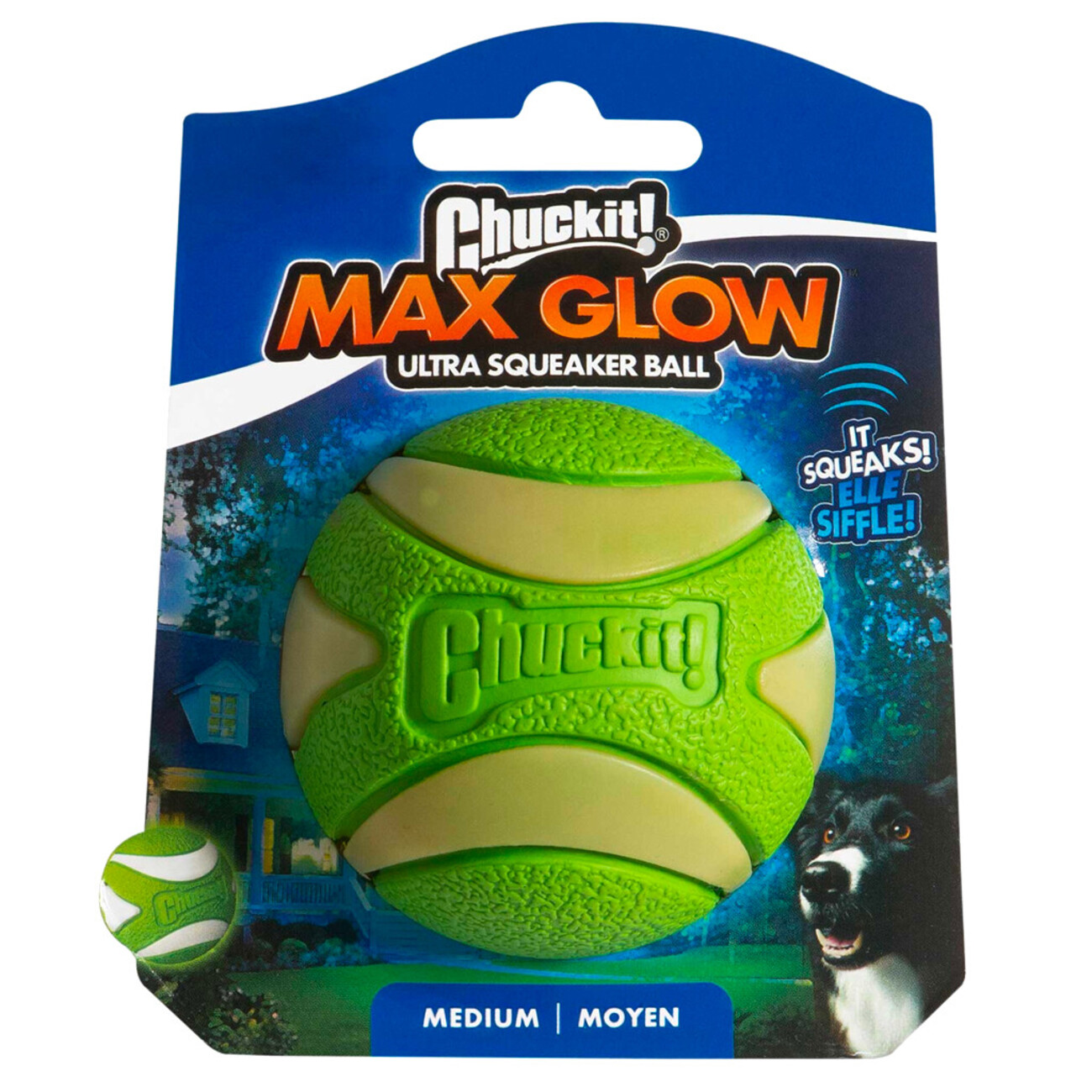 Chuckit! Max Glow Ultra Squeaker Bild 1