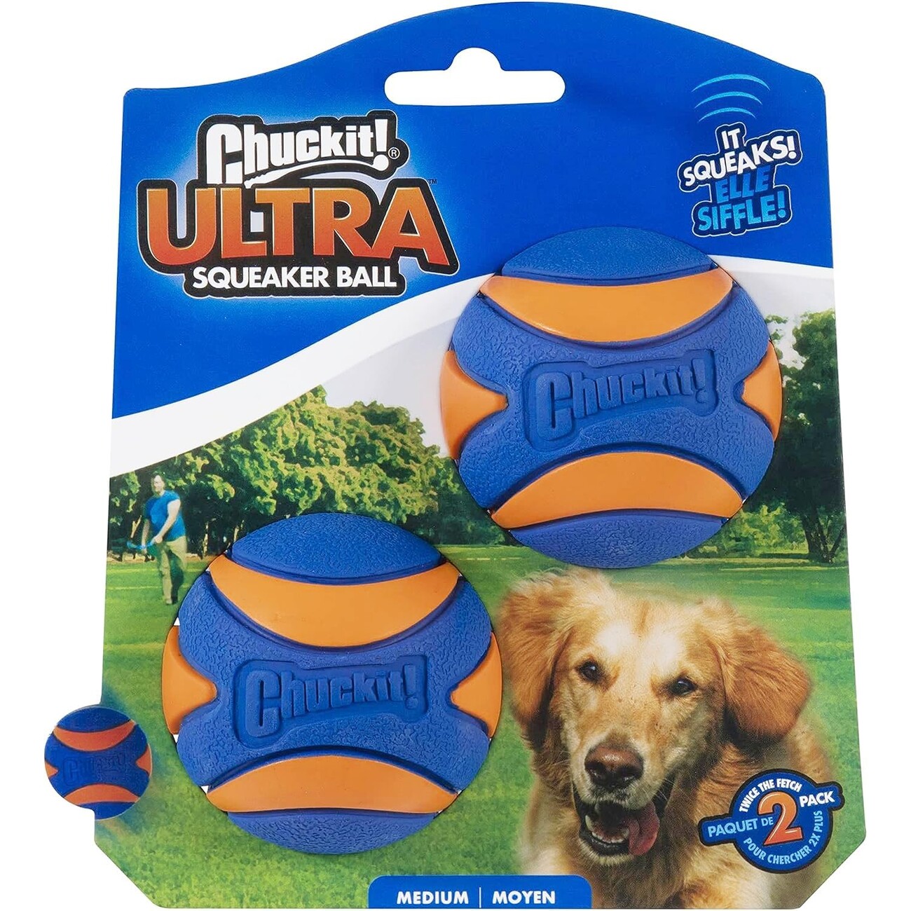 Chuckit! Ultra Squeaker Ball Bild 1