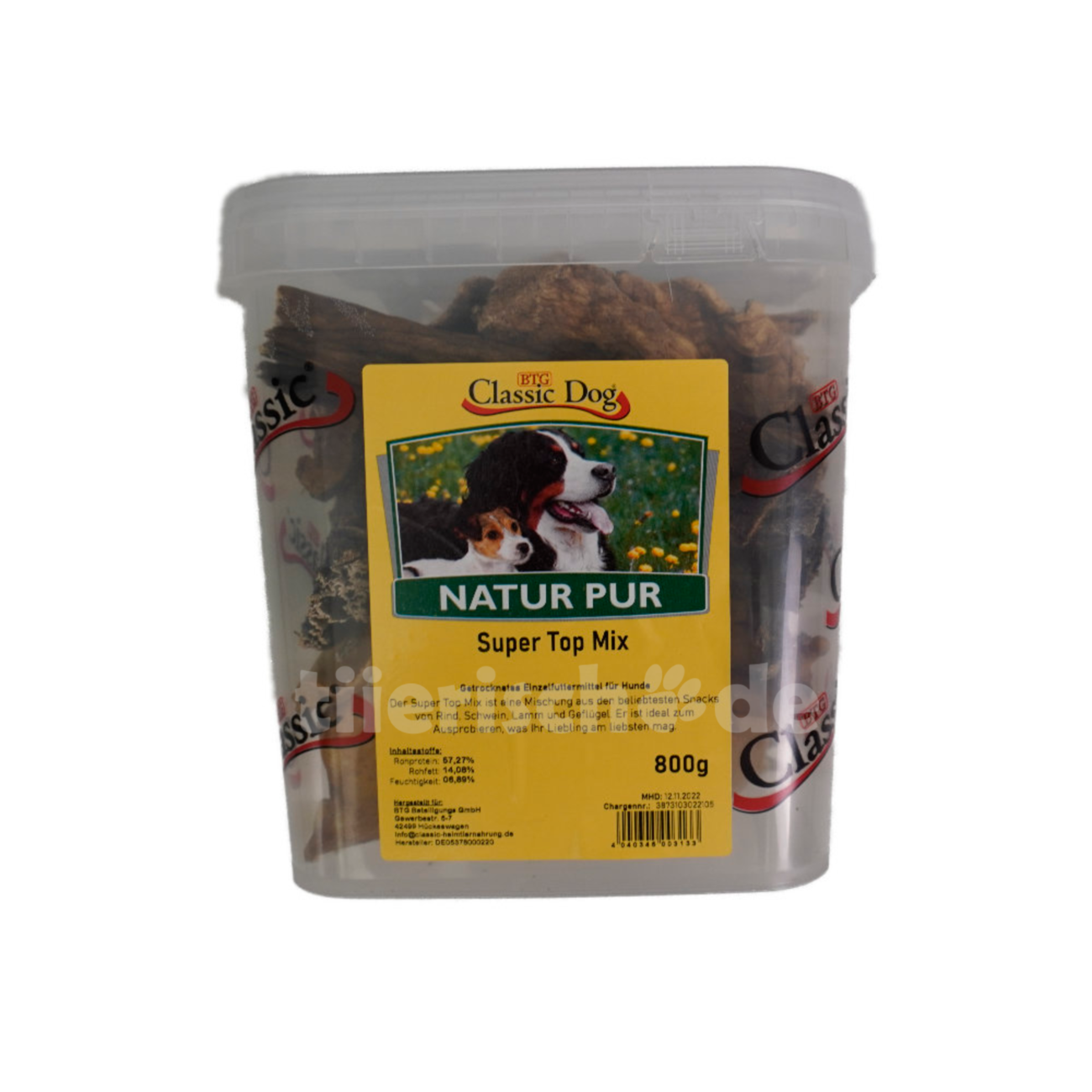 Classic Dog Super Top Mix im Eimer Bild 1