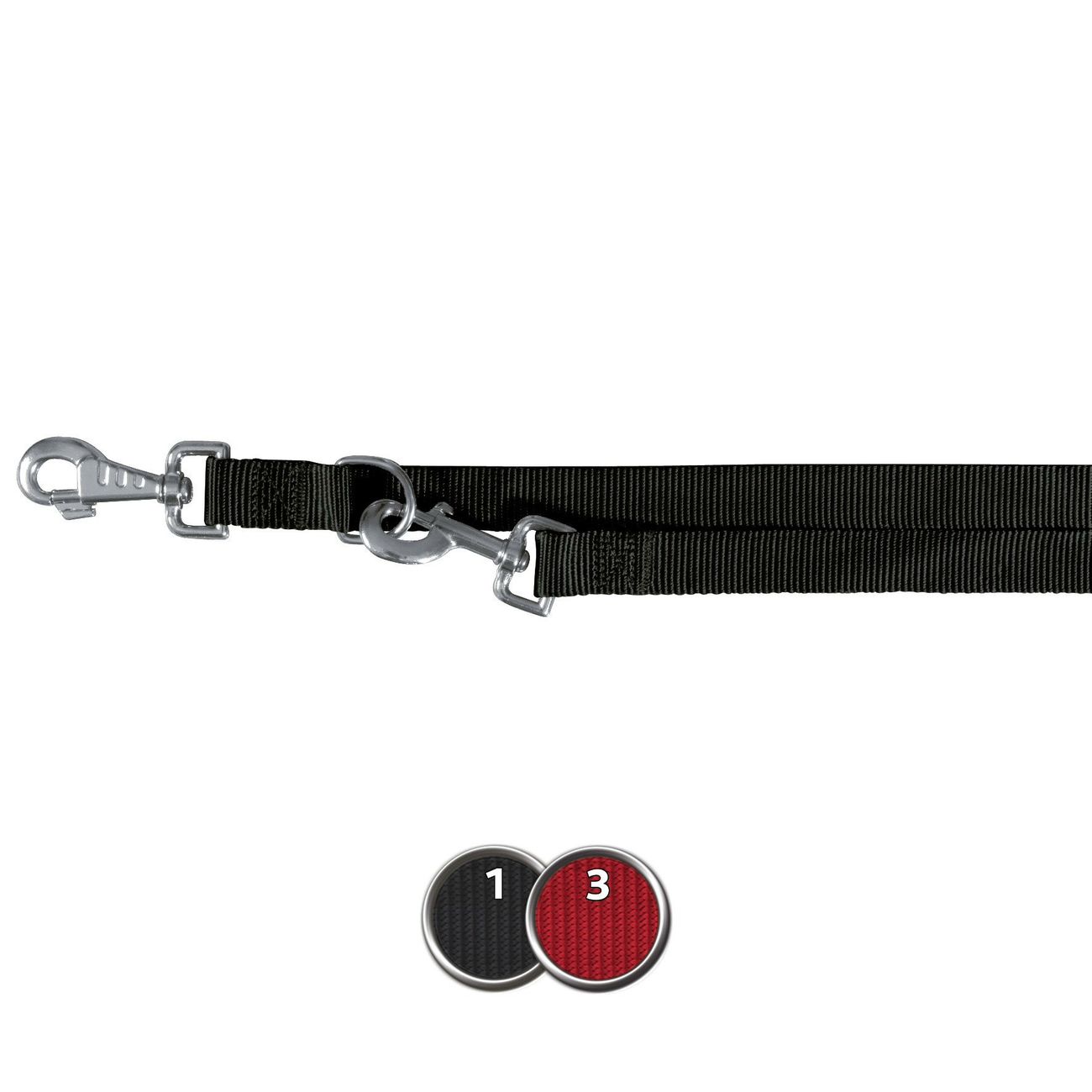 Classic Verlängerungsleine Hundeleine 3-fach verstellbar Bild 1