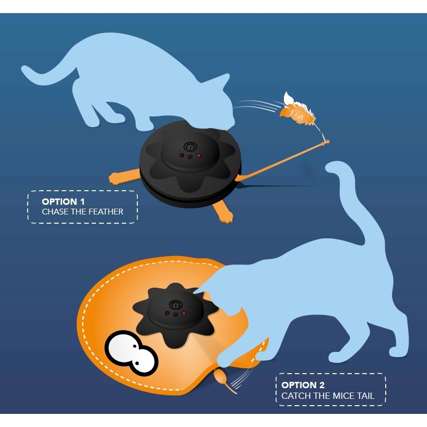 Coockoo Hide interaktives Katzenspielzeug Bild 3