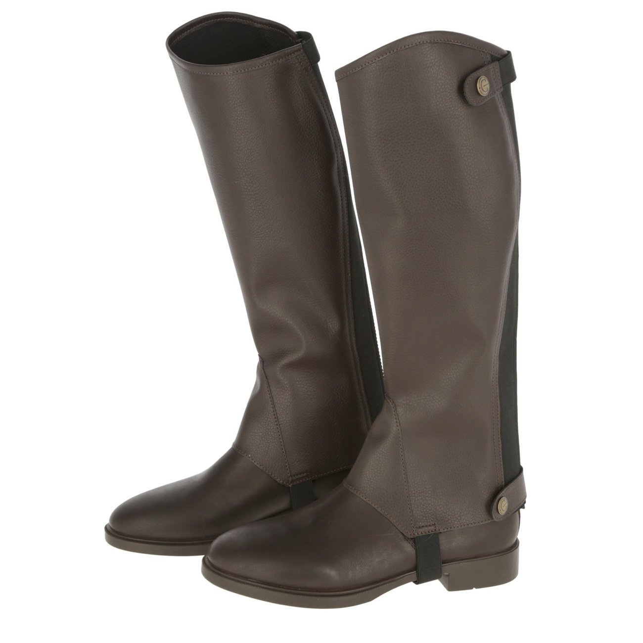 Chaps aus Kunstleder mit Elastikeinsatz Bild 2