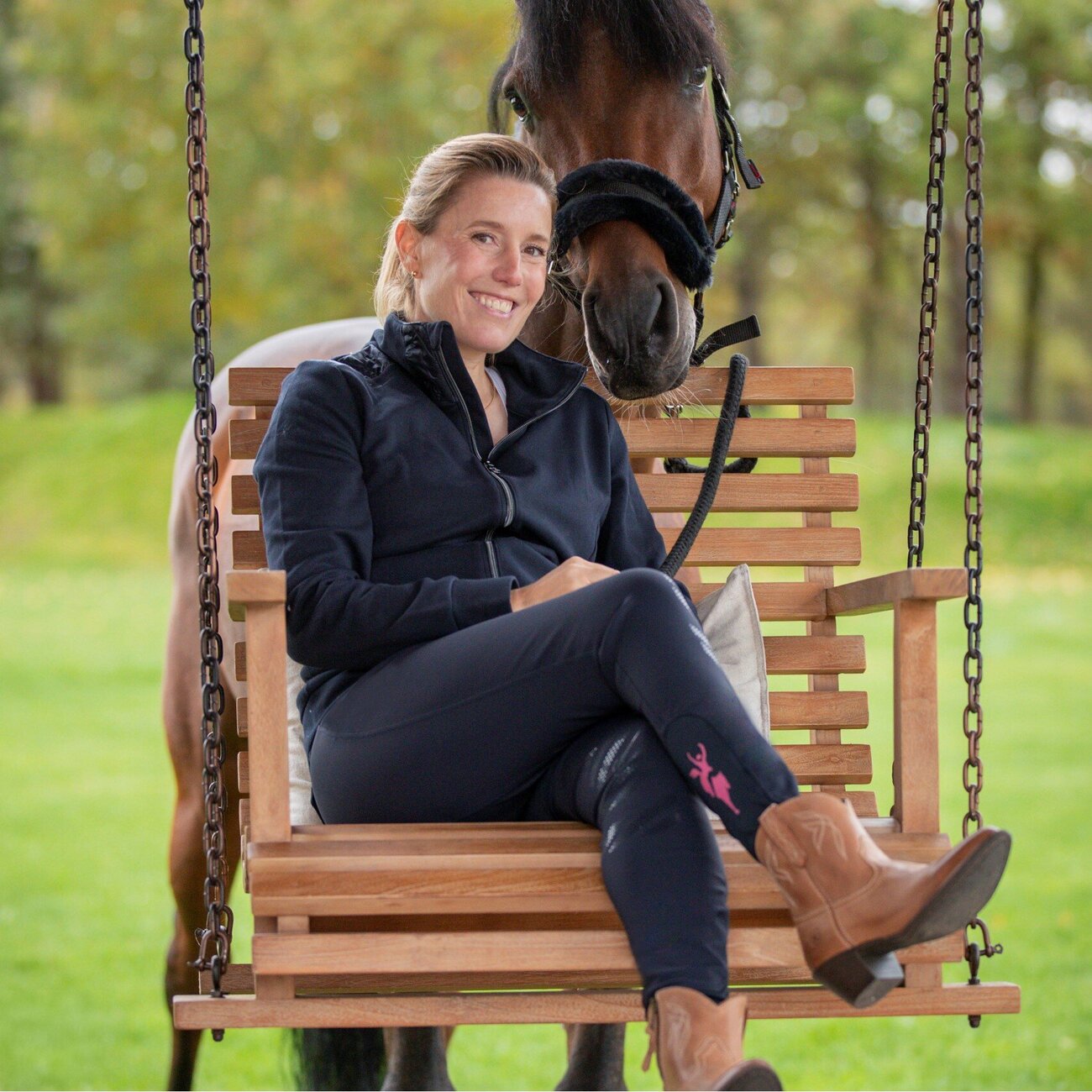 Reithose Janne x Pink Ribbon Bild 2