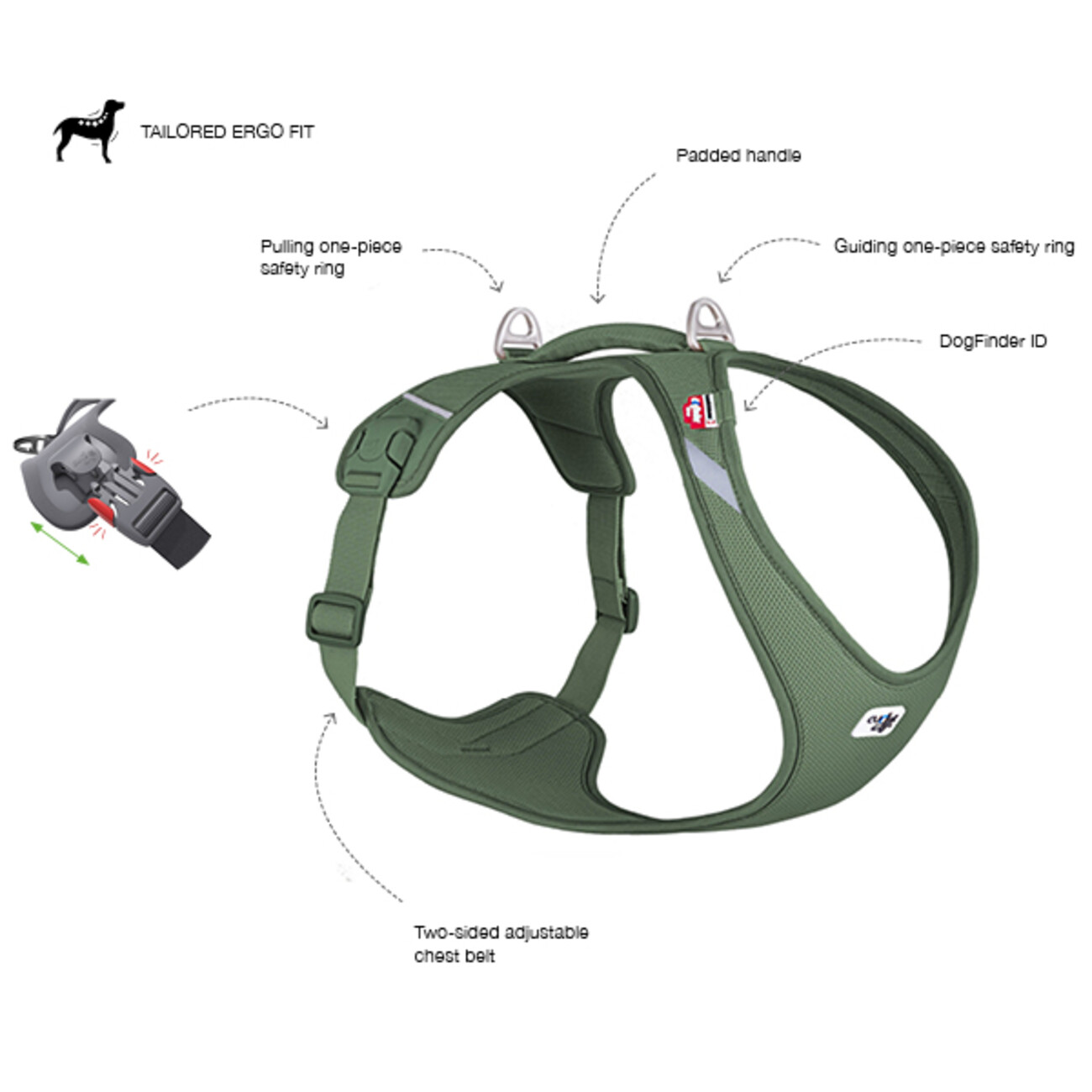 All New Belka Harness Air-Mesh Comfort für Hunde | tiierisch.de Bild 7