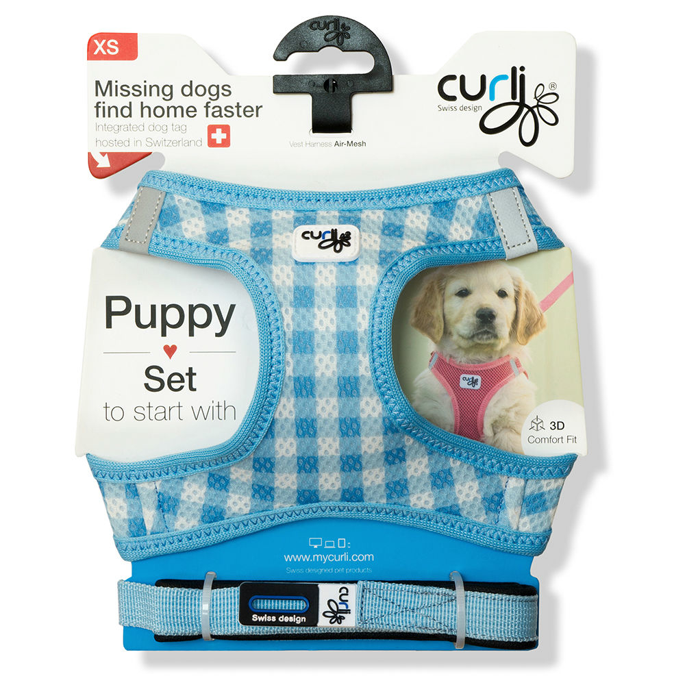 Curli Vest Geschirr mit Leine Puppy Welpen Set Bild 7