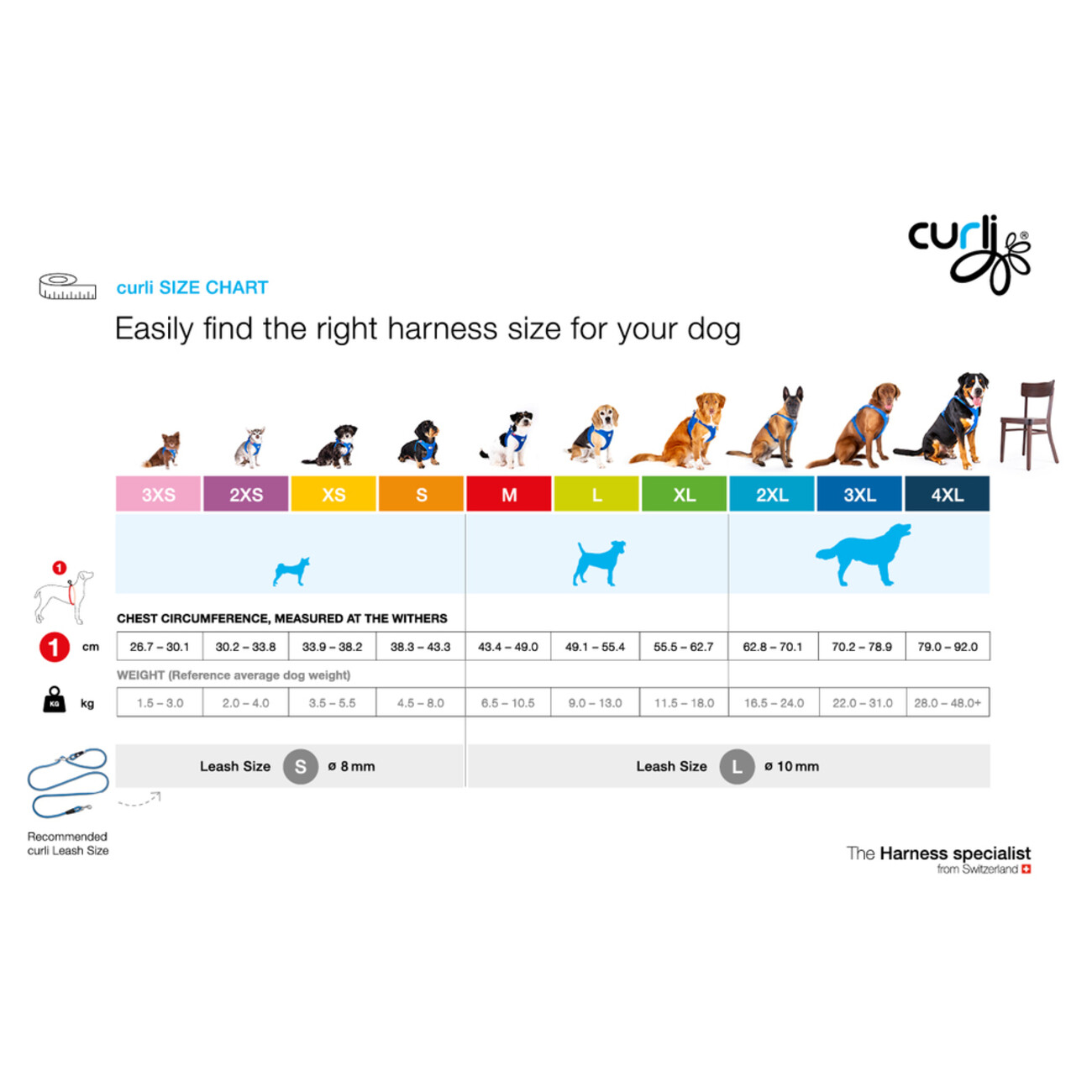 Curli Clasp Vest Harness Alpine – Dein Hundeglück Bild 3