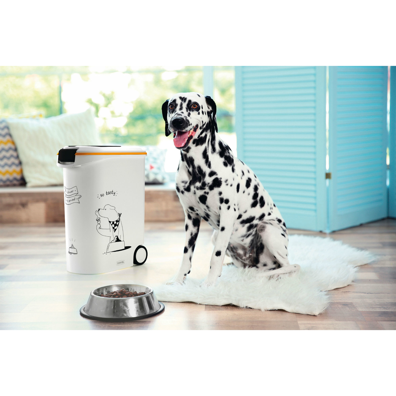 Curver Futtercontainer Hund Dinner Is Served Bild 2