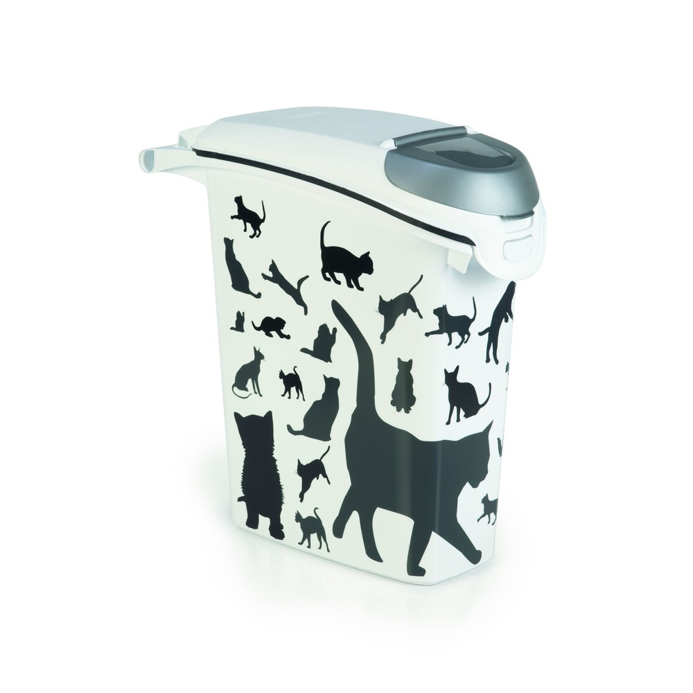 Curver Futterdose Futterbehälter Silhouette Katze Bild 2