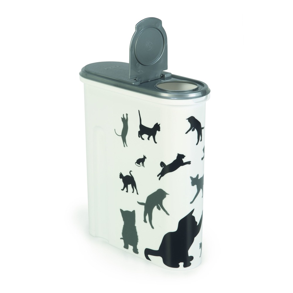 Curver Futterdose Futterbehälter Silhouette Katze Bild 12