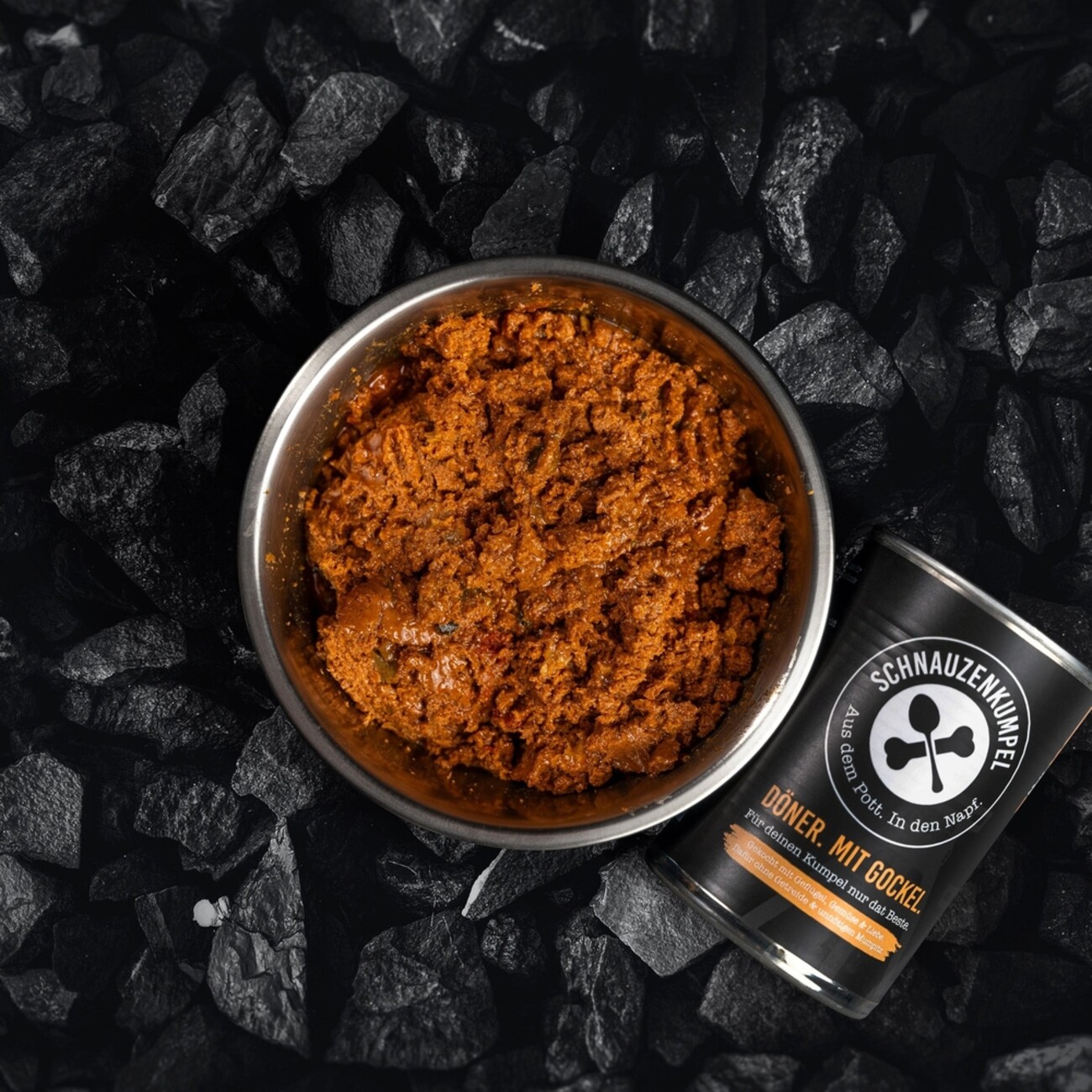 Döner. Mit Gockel. Hundefutter Bild 4