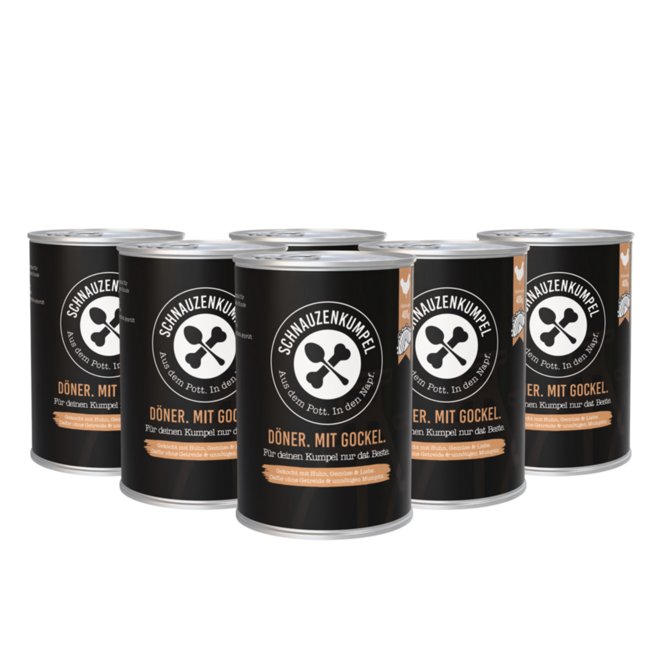 Döner. Mit Gockel. Hundefutter Bild 3