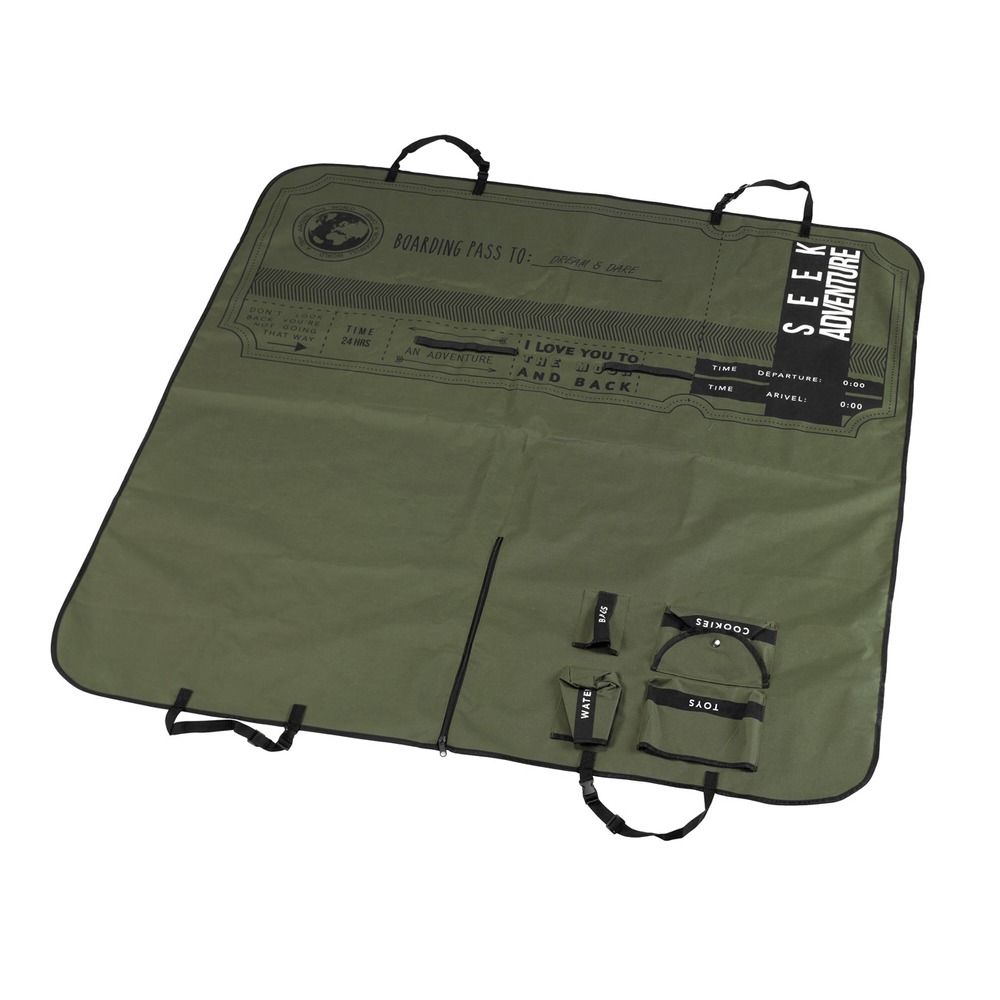 D&D en Route Boarding Pass Rücksitz Schondecke Bild 2