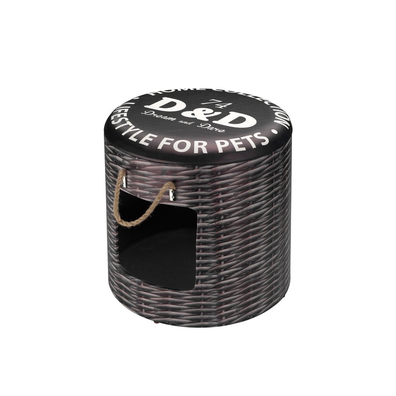 D&D Pet-Boxen Rattan Katzenhöhle, 42 x 40 cm D&D Pet-Boxen Rattan Katzenhöhle, 42 x 40 cm