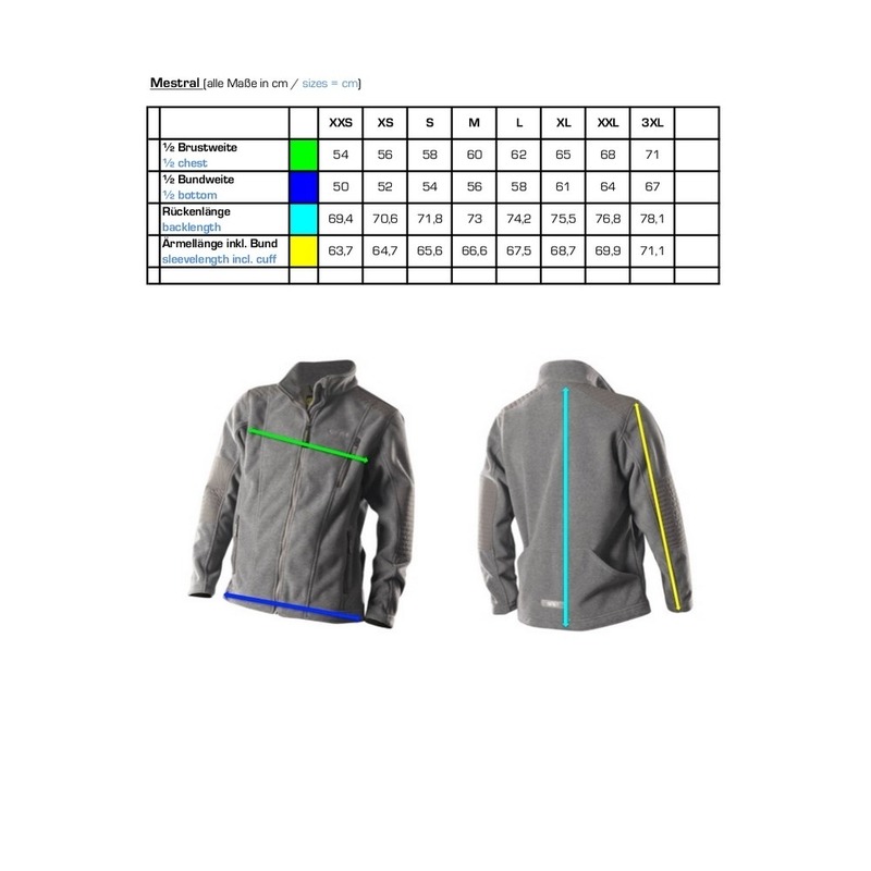 Damen und Herren Fleecejacke Mestral unisex Bild 5