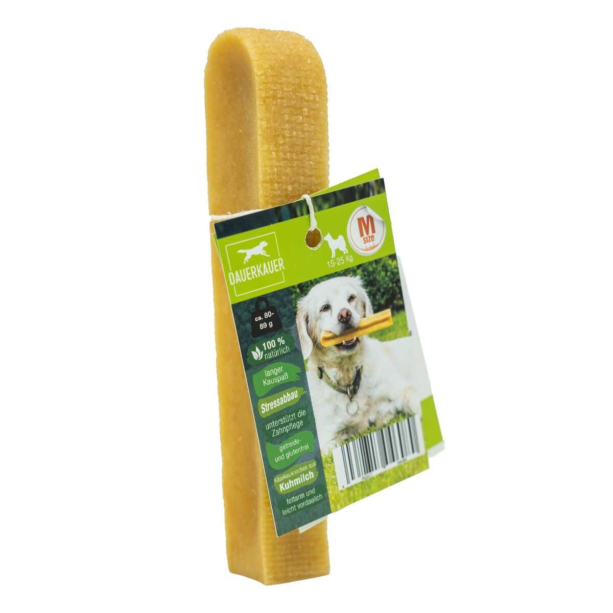 Vegetarischer Käsekauknochen Kausnack für Hunde Bild 3