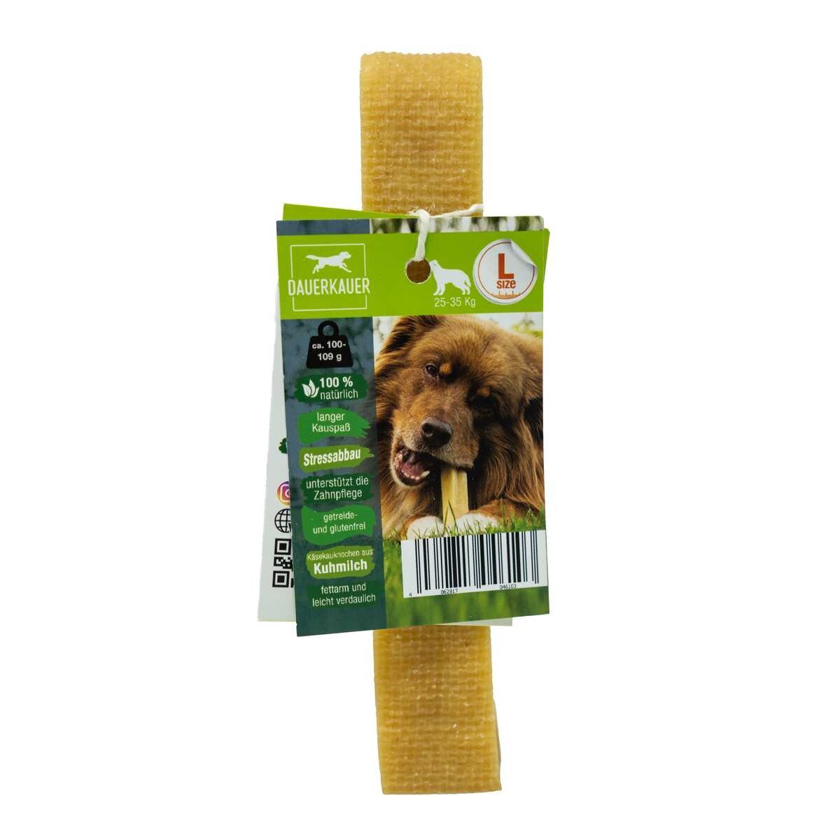 Vegetarischer Käsekauknochen Kausnack für Hunde Bild 4