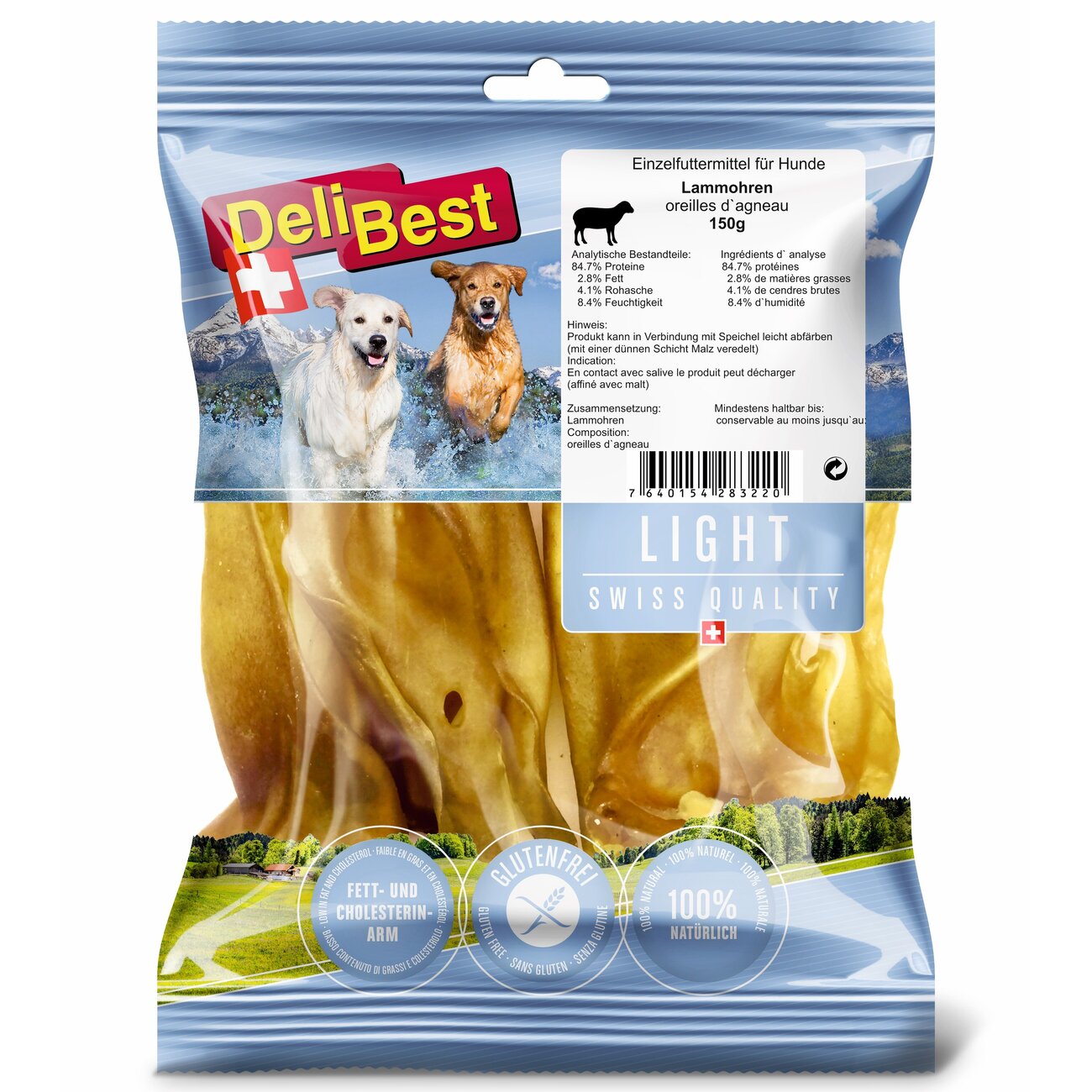 Light Lammohren Hundesnack Bild 4