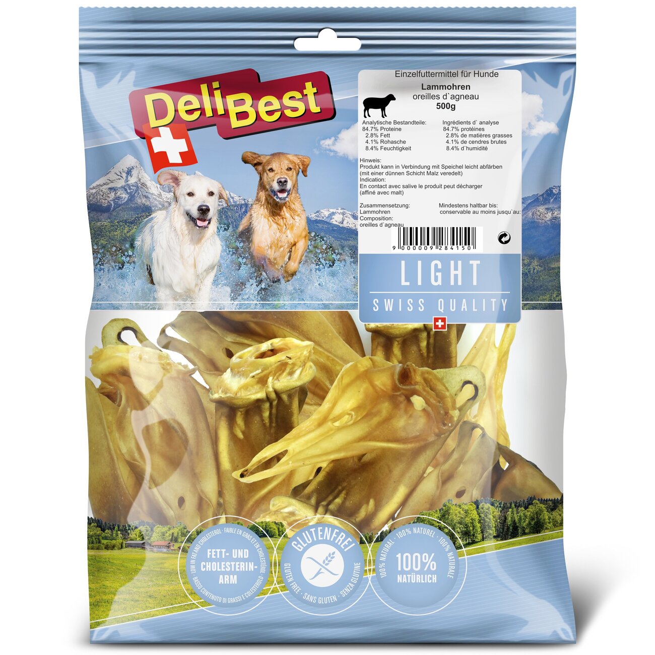 Light Lammohren Hundesnack Bild 1