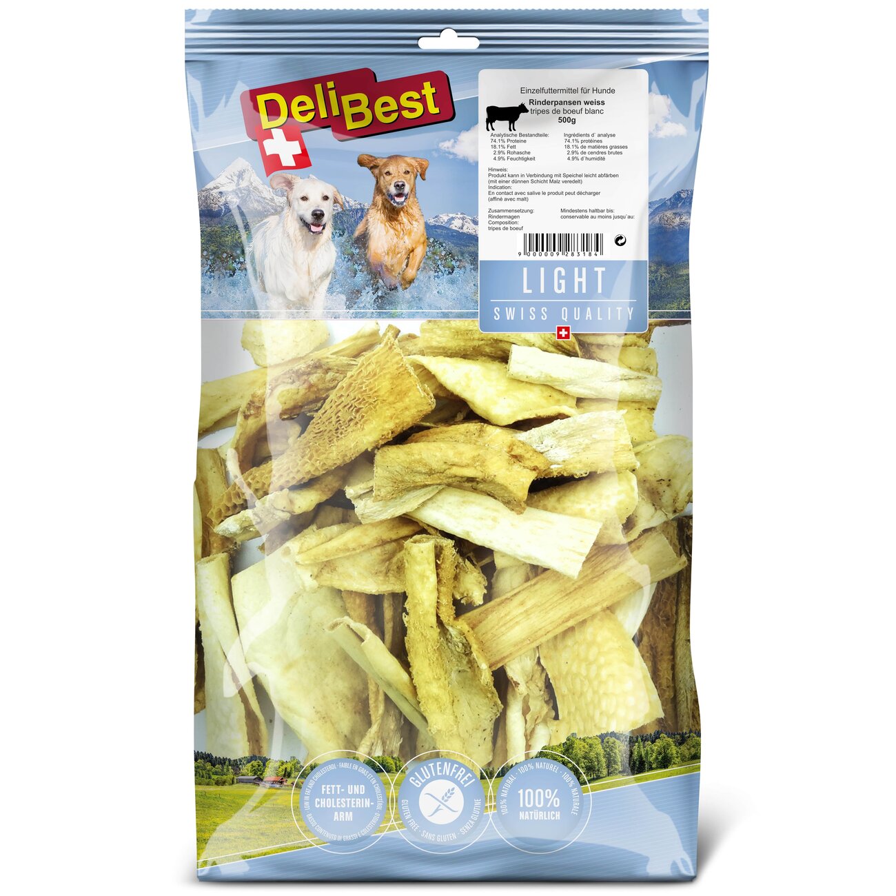 Weißer Rinderpansen Light Bild 1