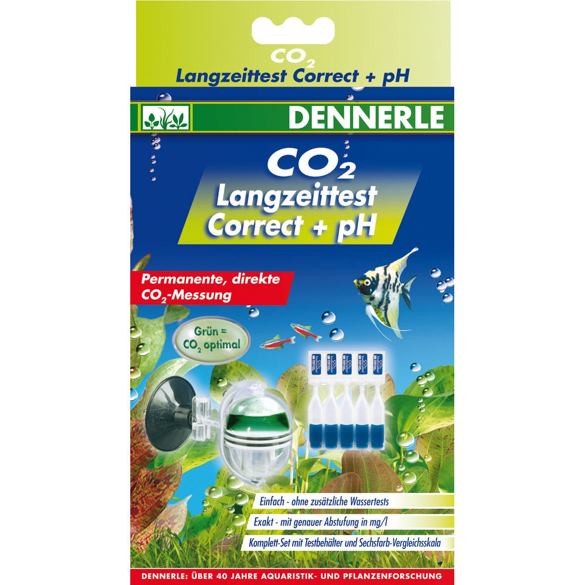 Dennerle CO2 Langzeittest Correct +pH Bild 1