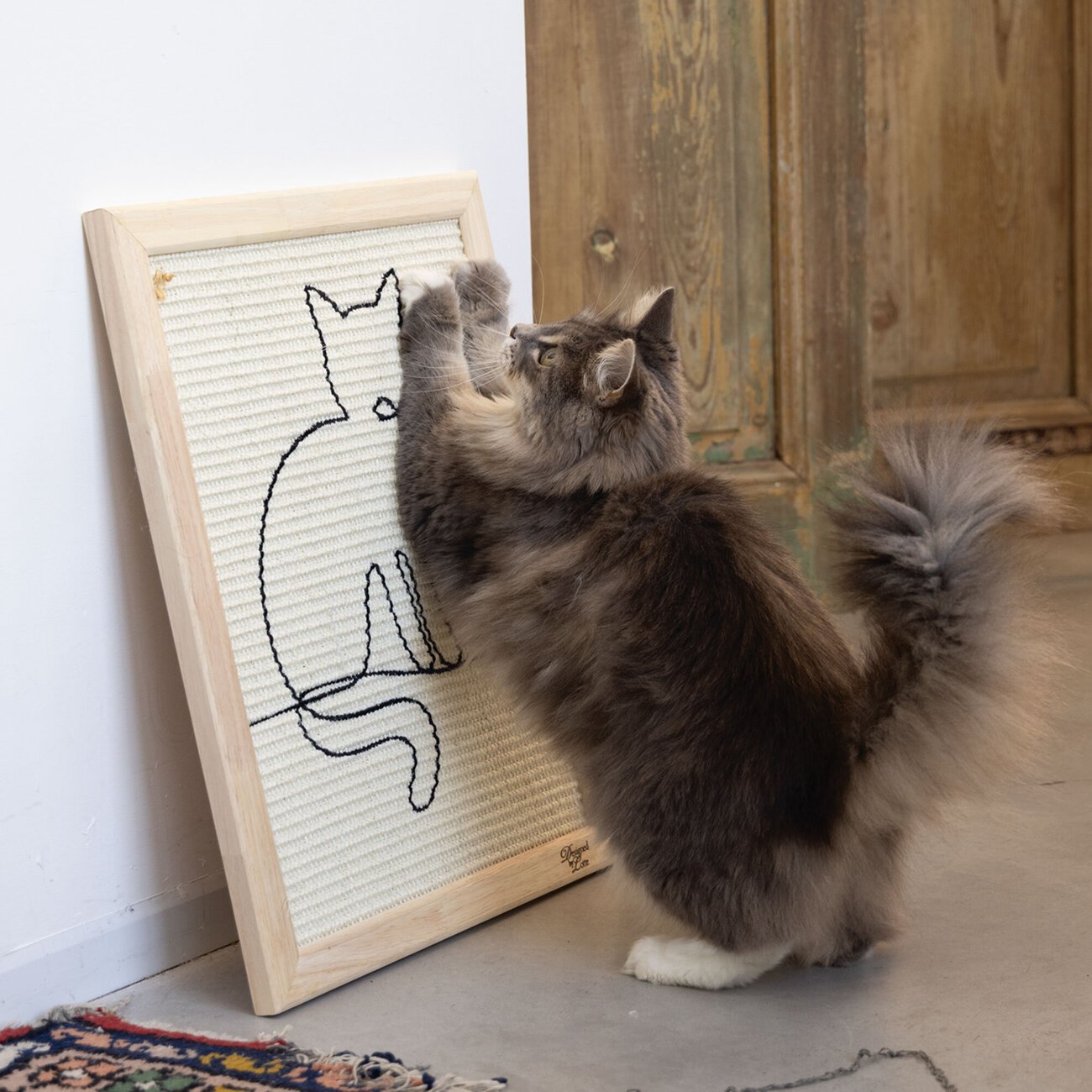 Holz Kratzbrett mit Motiv Bild 5