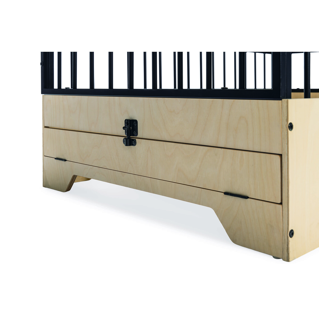 Hundekäfig mit Holzkiste, Bench Quirine Bild 9