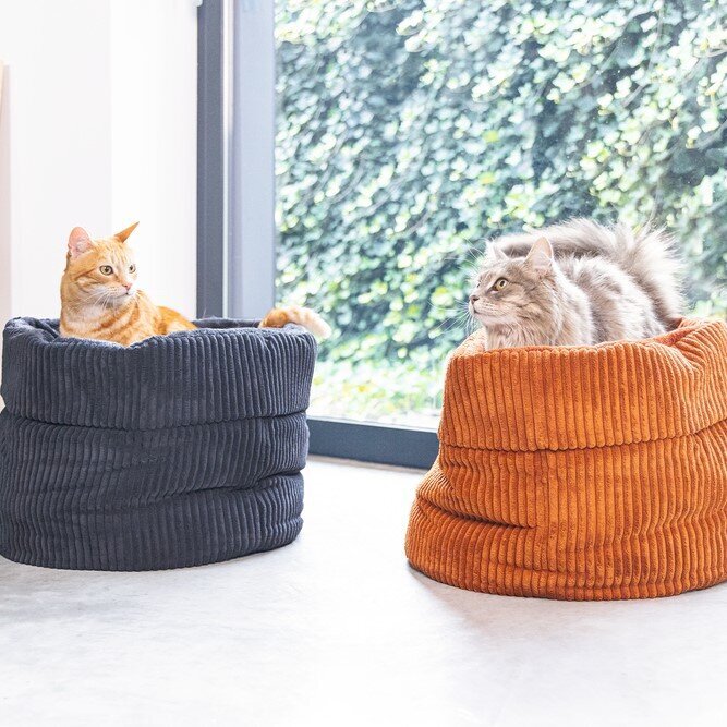 Katzenkorb gerippt Bild 2