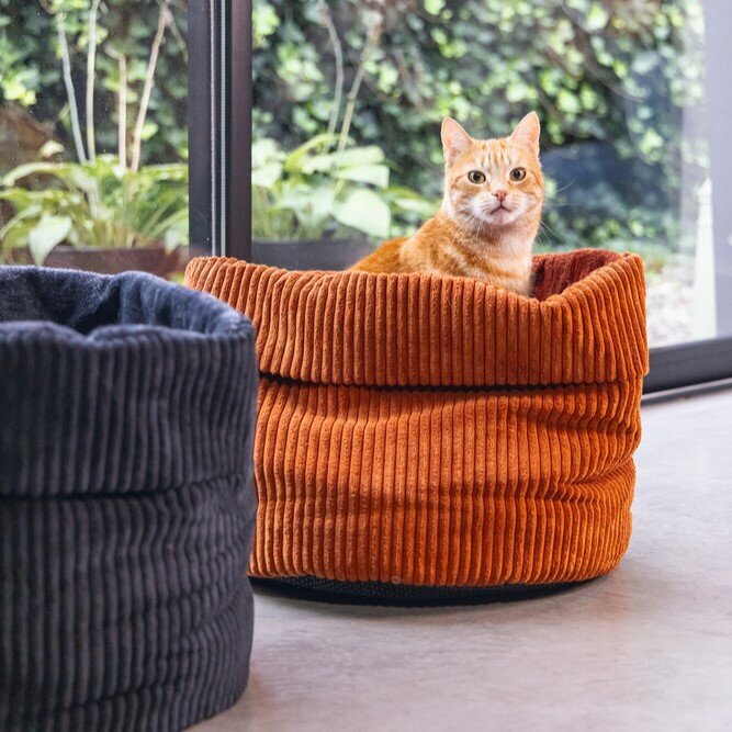 Katzenkorb gerippt Bild 6