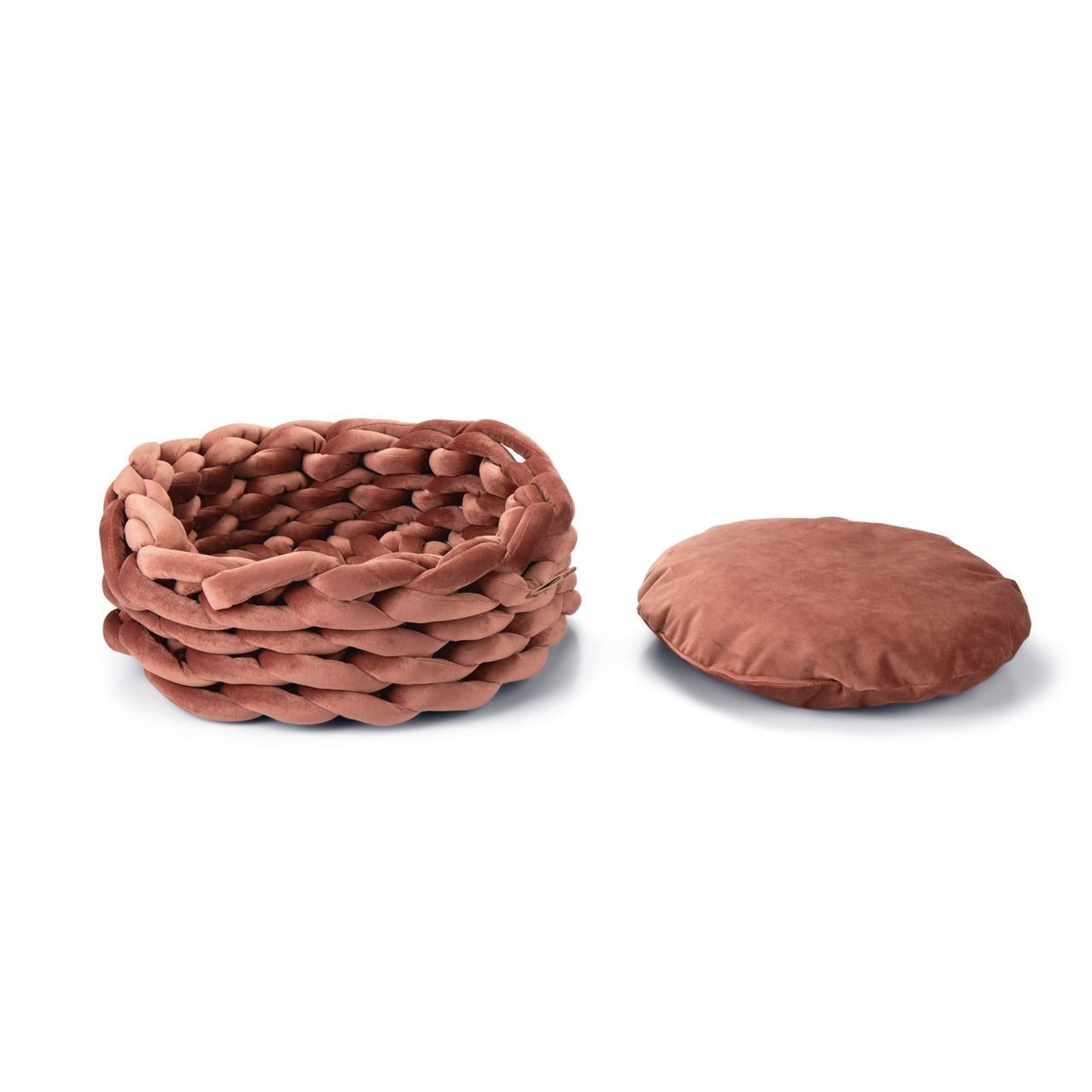 Katzenkorb Ziba in Häkeloptik Bild 4