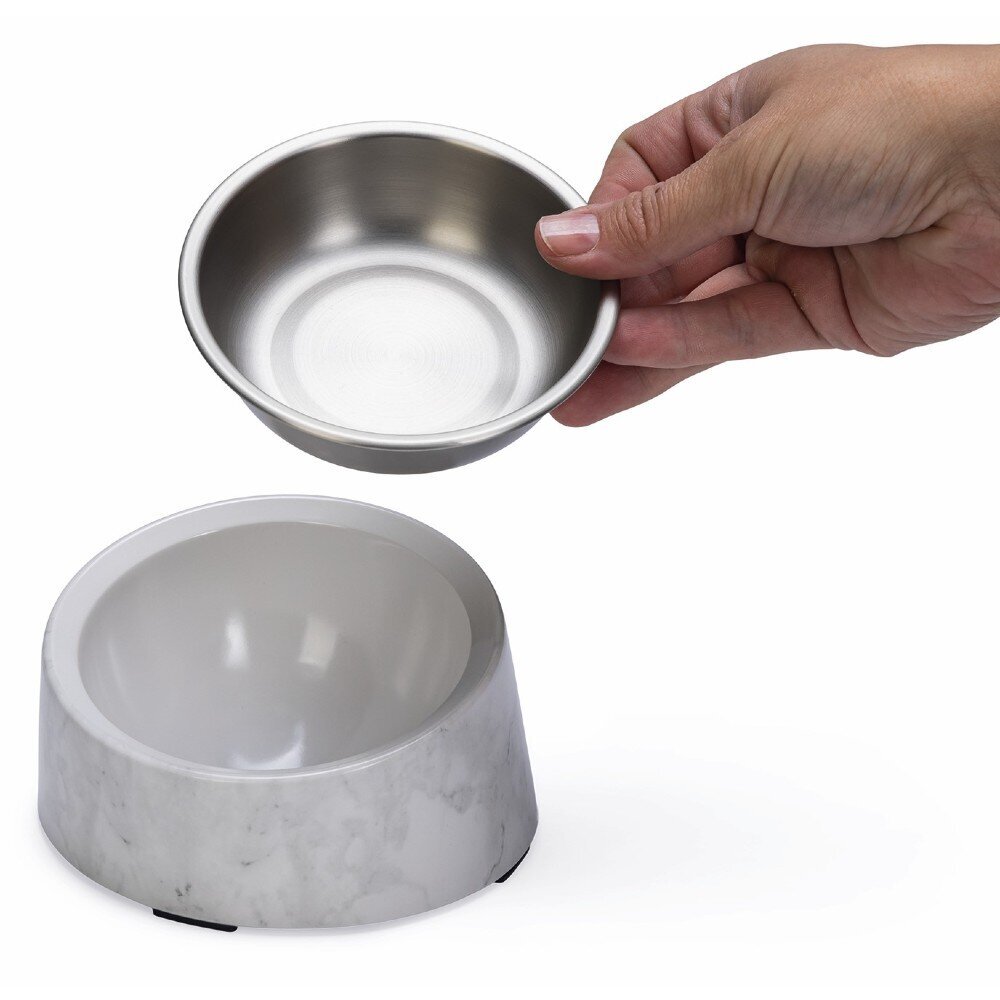 Katzennapf Vita in Marmoroptik Bild 4