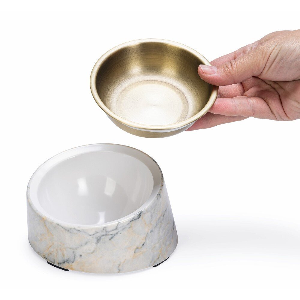 Katzennapf Vita in Marmoroptik Bild 7