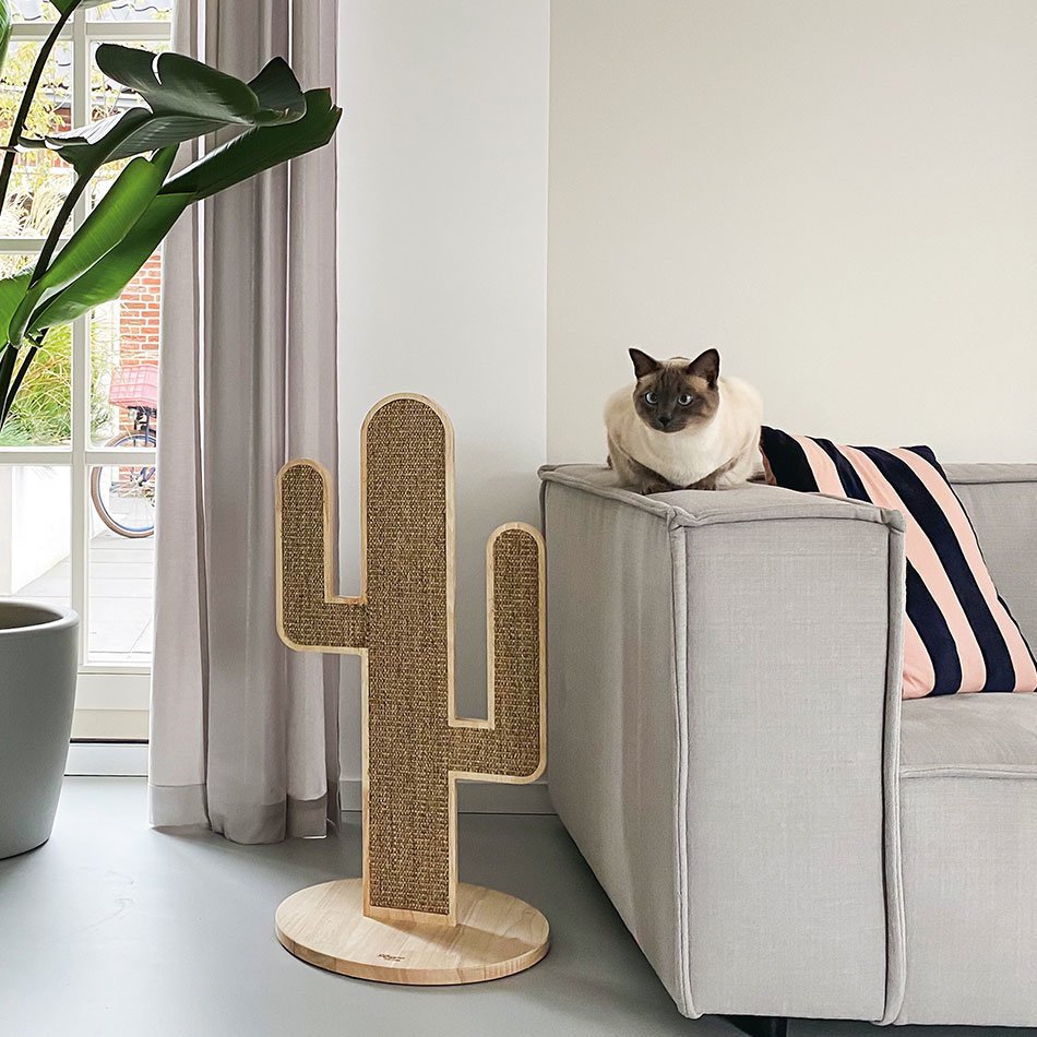 Kratzbaum Cactus Oze Holz Bild 3