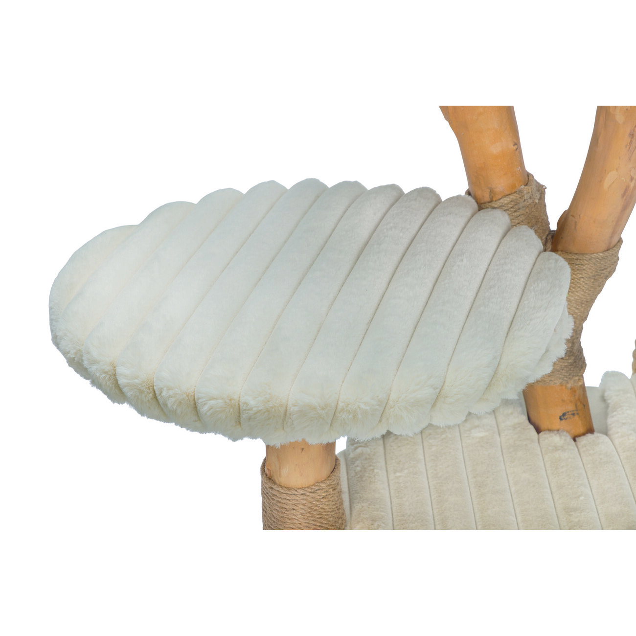 Kratzbaum Raja aus Holz von Designed by Lotte – Modernes Katzenmöbel mit Kuschelbett Bild 3