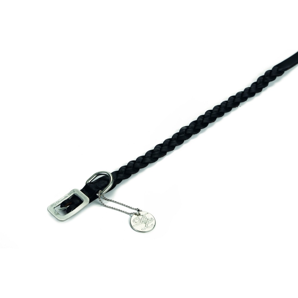 Designed By Lotte Lederhalsband für Hunde geflochten Bild 8