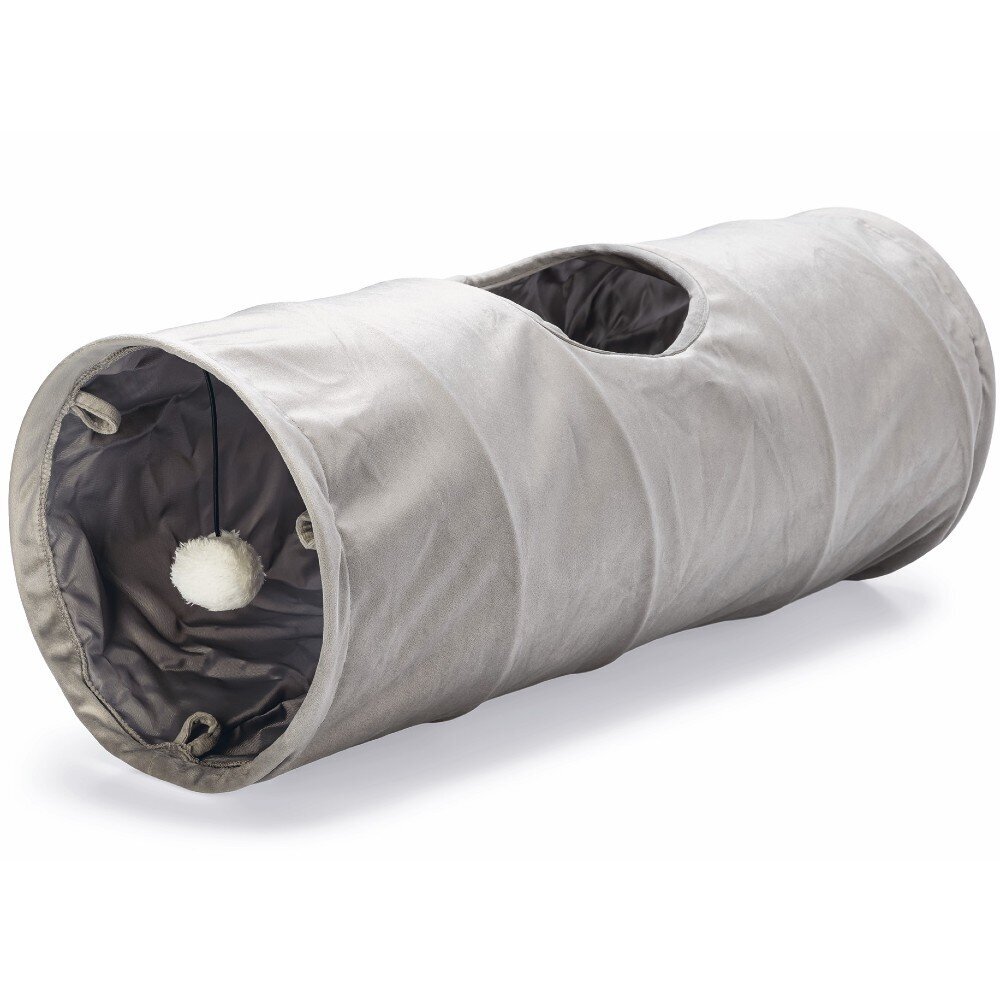 Samtig weicher Katzentunnel Cylla Bild 1