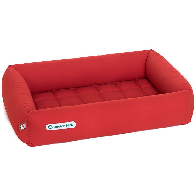 Doctor Bark Hundebett, M: 80x60x19 cm, tomate Doctor Bark Hundebett, M: 80x60x19 cm, tomate