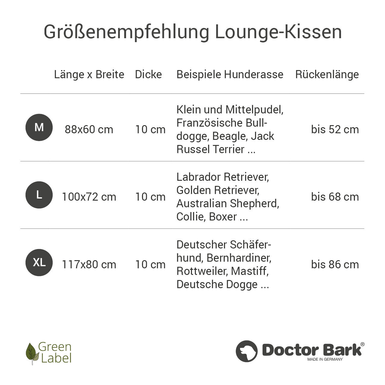 Hundekissen Lounge-Kissen, GreenLabel Bild 20