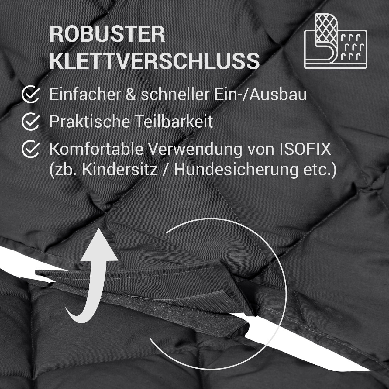 VW Multivan Sitzschutzauflage 3-Sitz Bild 6