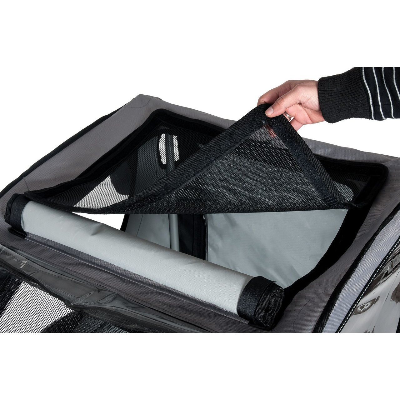 Doggy Liner Berlin Teflon® Fahrradanhänger für Hunde Bild 5