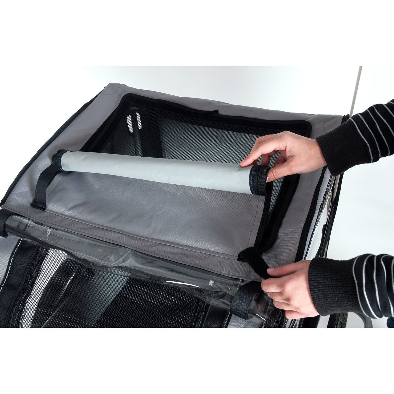 Doggy Liner Berlin Teflon® Fahrradanhänger für Hunde Bild 2