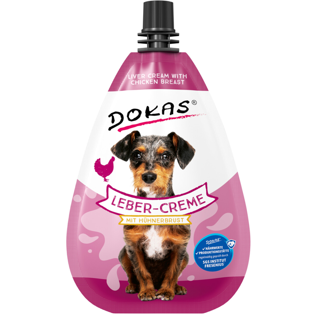Dokas Hunde Leber-Creme mit Hühnerbrust Bild 1